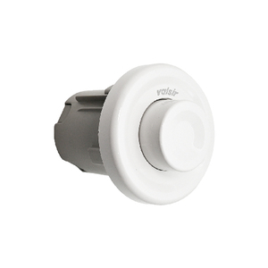 Pulsante a pressione Pneu integrato bianco per sistema di scarico WC - Product Image 1