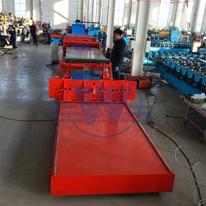 Wadley Heavy Duty Steel Strip Uncoiler Plate <b>Leveling</b> Machine Automatic Cut to Length Line 0.3-0.8mm Thickness 1250mm Width - Product Image 3