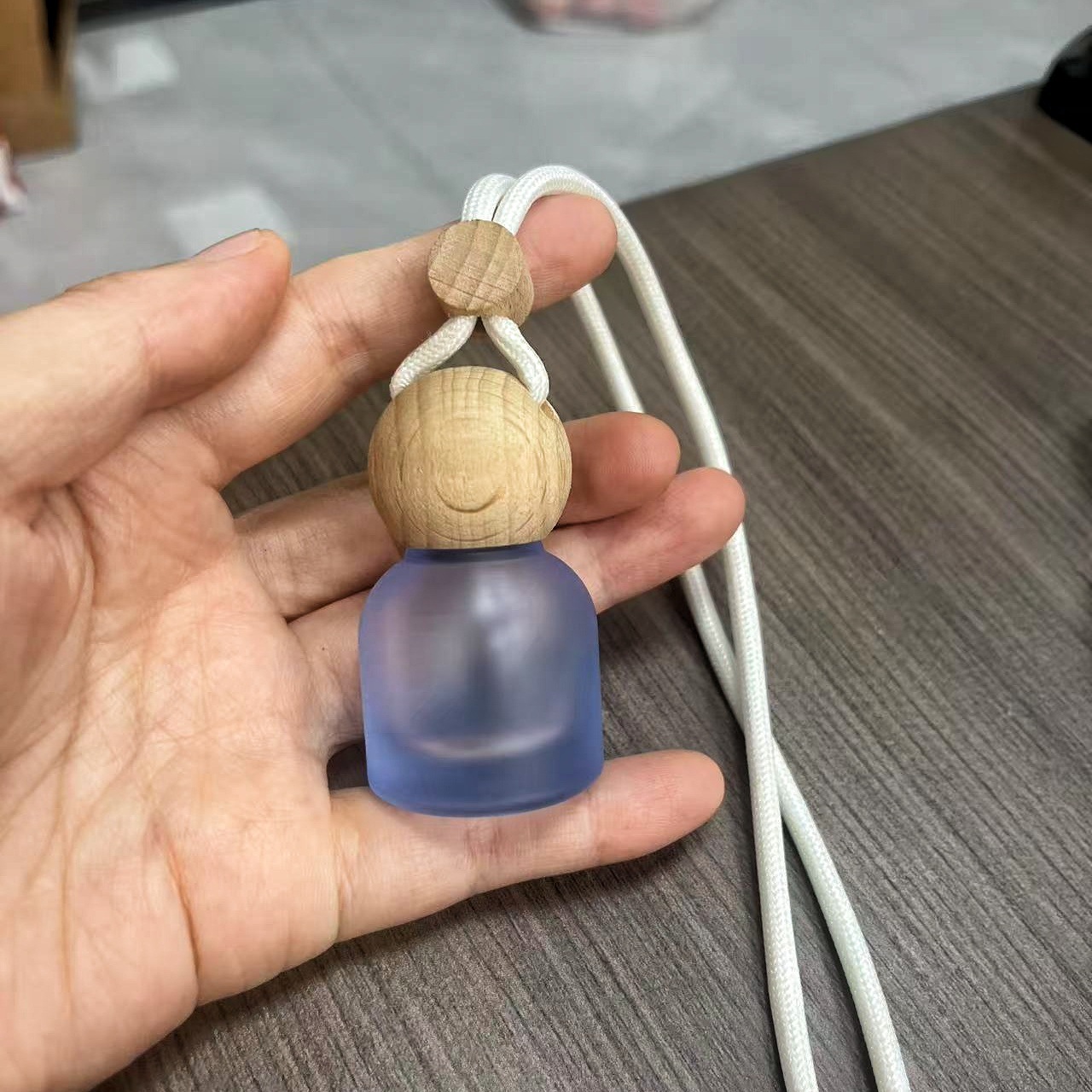 Poncé bleu clair