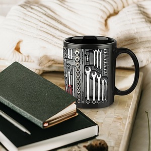 Taza <span class=keywords><strong>de</strong></span> Cerámica con Diseño <span class=keywords><strong>de</strong></span> Herramientas Mecánicas, Divertida Taza <span class=keywords><strong>de</strong></span> Café con Estampado <span class=keywords><strong>de</strong></span> Herramientas para Hombres, Papá, Esposo, Técnico, Regalos Promocionales para el Día del Padre o Cumpleaños - Product Image 2