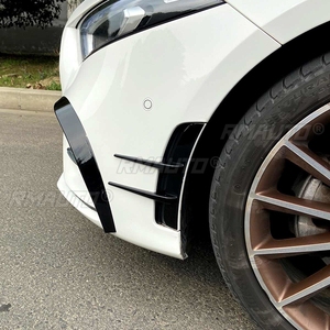 Divisor de Parachoques Delantero, Spoiler, Luz Antiniebla, Canard para Mercedes Benz Clase A W177 Sport A35 A180 A200 A220 A260 para AMG 2019+ - Product Image 4