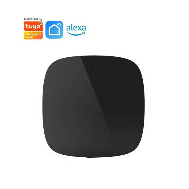 Tuya Mini Smart Hub Gateway 3-in-1 Multiple Mesh BLE Zigbee 3.0 Wall-Mounted Square Shape for Smart Home HVAC Systems Control