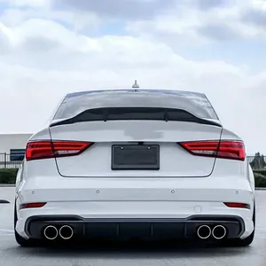 Alerón Trasero para Audi A3 Sedan S3 8V 2014 2015 2016 2017 2018 2019 2020, Alerón de Techo Trasero, Divisor de Alerón - Product Image 4