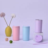 Gobelet isotherme élégant et stylé, portable et réutilisable pour le café et les boissons, idéal pour un usage quotidien