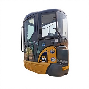 Second-Hand Komatsu PC35MR Excavators 3Ton Mini Excavator | Rubber <b>Track</b> Crawler Shimadzu Hydraulic <b>Pump</b> - Product Image 1