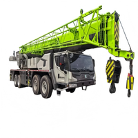 Grue tout-terrain hydraulique ZOOMLION ZRT600 d'occasion de 60 tonnes, flèche de 45,1 m, hauteur de levage de 61,2 m