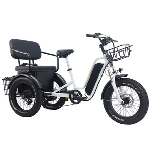 <span class=keywords><strong>Tricycle</strong></span> <span class=keywords><strong>adulte</strong></span> de haute qualité à 3 roues de 20 pouces avec pneus larges, moteur à moyeu arrière, batterie au lithium <span class=keywords><strong>pour</strong></span> femmes, seniors et hommes - Product Image 5