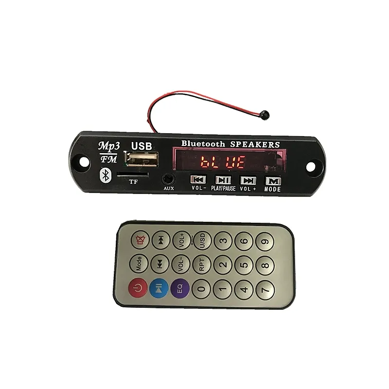 JK6836BT-MIC Bluetooth mains libres téléphone portable appelant mp3 kit de réparation de voiture