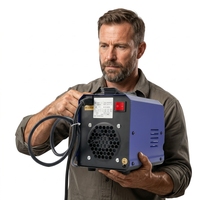 Machine à souder à l'arc ZSX 150A pour l'acier, portable, modèle IRON-MMA-255, 220V/380V, 2 phases