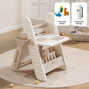 Sunnuo Support de rangement pliable en plastique HDPE de <span class=keywords><strong>haute</strong></span> qualité au design moderne pour la table de construction et l'assemblage de chaises de bébé - Product Image 2