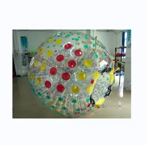 Kaliteli TPU şişme Zorb topu küre binmek, Zorbie topları, haddeleme Zorbing