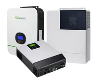 Énergie solaire domestique 10kw 35kw 50kw 10000W Kit photovoltaïque complet Système de stockage d'énergie solaire hybride avec batterie lithium-ion