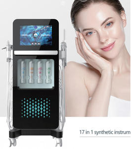 Nouvelle machine de microdermabrasion Hydro Diamond 17 en 1 pour soins du visage, machine de beauté faciale <span class=keywords><strong>Aqua</strong></span> Hydro Oxygan - Product Image 2
