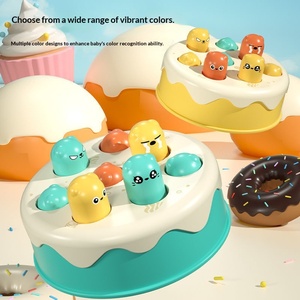 Jeu Éducatif Électrique en Plastique Cake Hit the Gopher pour Enfants <span class=keywords><strong>de</strong></span> 4 à 6 Ans : Développe la Coordination Oeil-Main - Product Image 3