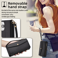 Funda de Piel con Cierre Magnético y Ranuras para Tarjetas para Xiaomi 17 15 Ultra, Accesorios de Lujo para Xiaomi 14 13 Pro 12S Ultra