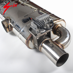 Sistema di Scarico Elettrico Valvetronic con Silenziatore a Taglio da 2.0\", 2.5\", 3\" con Silenziatore a T in Acciaio Inox + Telecomando a Prezzo di Fabbrica - Product Image 5