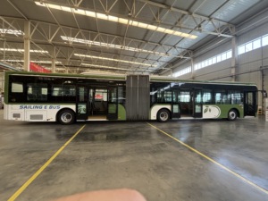 Autobús Eléctrico BRT TENGLONG <span class=keywords><strong>de</strong></span> 18 Metros, <span class=keywords><strong>46</strong></span> Asientos, Piso Bajo, Autobús Articulado, Fabricante - Product Image 4