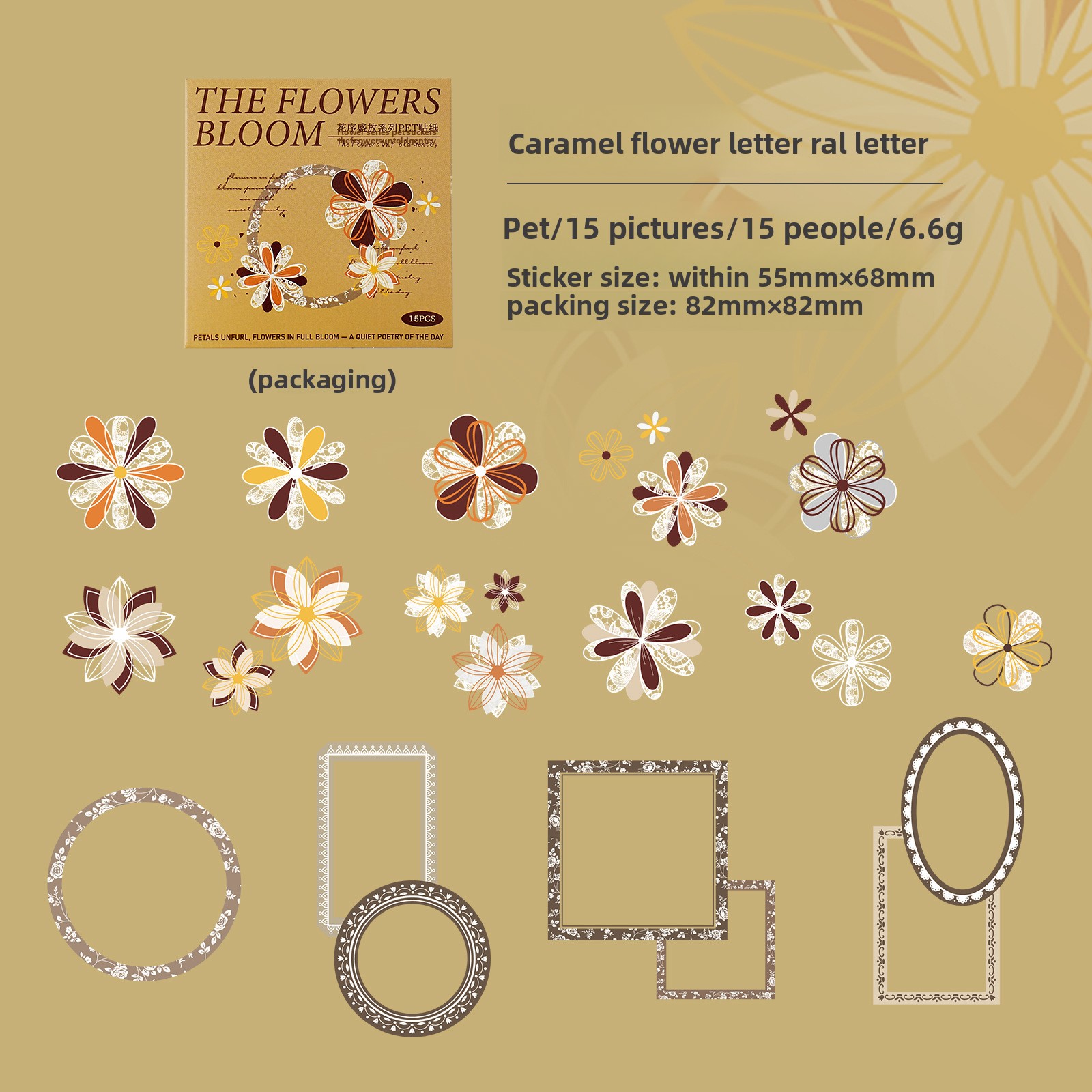 B Caramello Note Floreali (bianco)