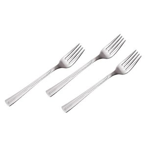 Juego de tenedores de mesa 3 piezas Inox (19,2cm) ELITE Cromo brillante CVLX30C3 - Product Image 1