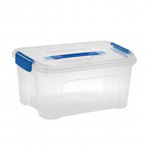 Organizzatore per Armadio Maxi Box 50x40x25cm Scatola Pieghevole con Coperchio e Maniglia - Product Image 1