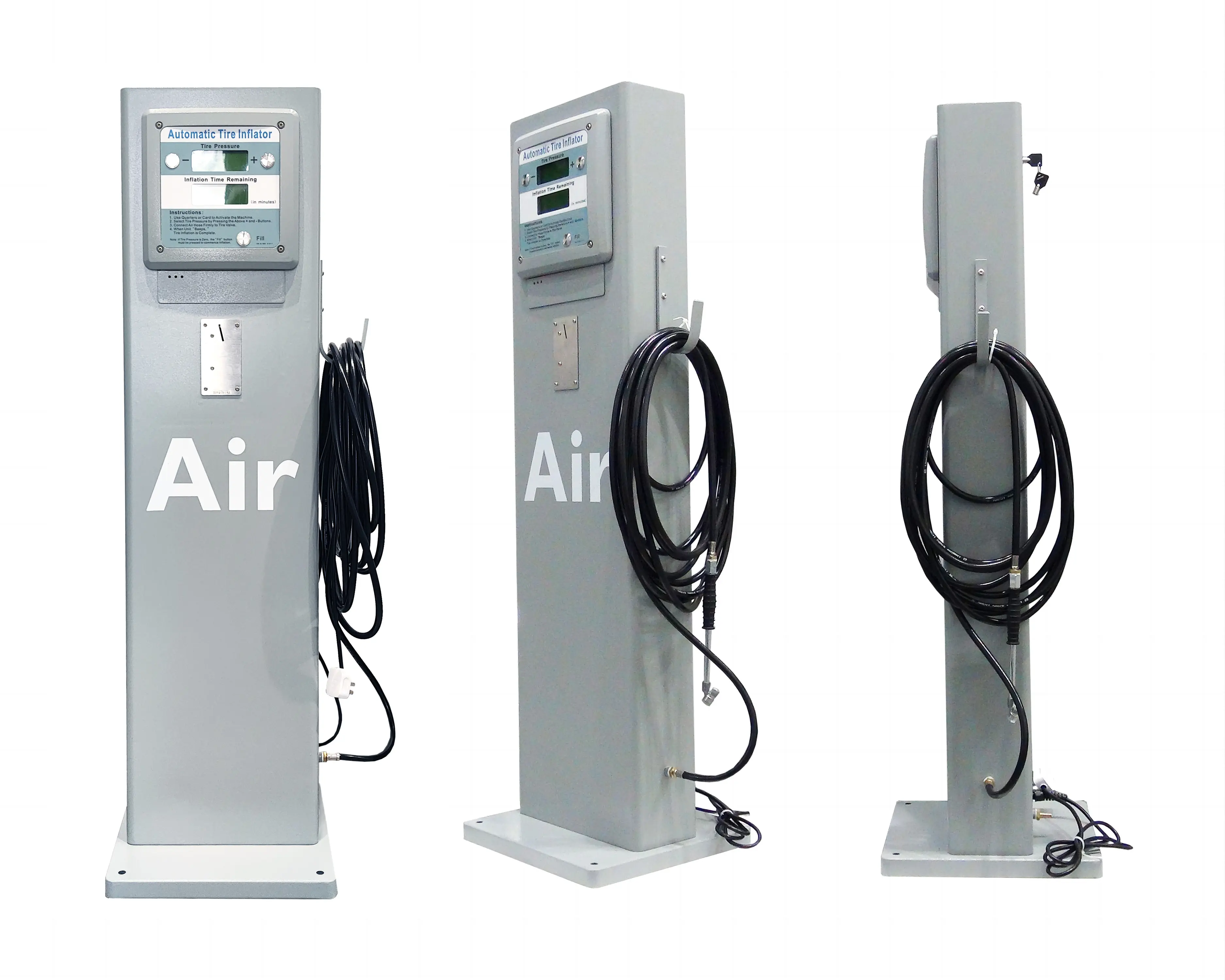 Đồng xu hoạt động bán hàng tự động trạm xăng sử dụng máy bơm không khí xe inflador CE chu Hải ô tô usados kỹ thuật số Đồng hồ đo tự động G5 lốp inflator