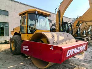 <b>Used</b> Dynapac CA602D Double Drum Vibratory Tire <b>Roller</b> 2021 Model Year Diesel Engine in Stock - Product Image 2