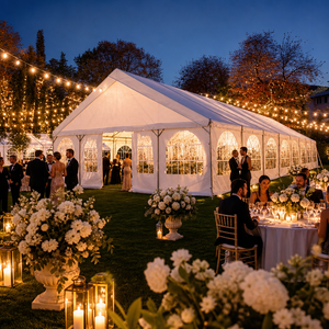 Carpa <span class=keywords><strong>de</strong></span> Lujo GAXTENT con Ventanas Transparentes Tipo Iglesia, Estructura <span class=keywords><strong>de</strong></span> Aluminio Impermeable, para Bodas, Fiestas y <span class=keywords><strong>Eventos</strong></span> al Aire Libre, Precio <span class=keywords><strong>de</strong></span> Fábrica - Product Image 2