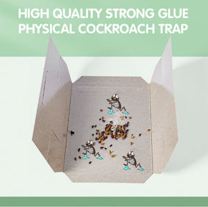 Trampa para Cucarachas OEM, Paquete de 10, Trampa de Pegamento para <span class=keywords><strong>Control</strong></span> de Plagas en el Hogar, Trampa para Insectos, Papel Sólido para <span class=keywords><strong>Control</strong></span> de Escorpiones y Hormigas - Product Image 2