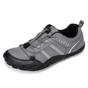 Zapatos de estilo casual para hombre, cómodos, con puntera ancha, parte superior de malla, de secado rápido, para caminar en la playa y en el senderismo. - Product Image 4