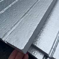 Plaques de mousse XPS pour chauffage au sol sec, feuille d'aluminium sous le plancher, prix d'usine bas