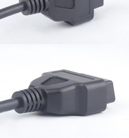 Cable Adaptador OBD2 de 16 Pines y 6 Pines para Motocicleta, Herramienta de Diagnóstico, Lector de Códigos, Kawasaki Street BN125 Eliminator 2002-2009, 12 V 1