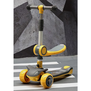 Patinetas scooters <span class=keywords><strong>monopatin</strong></span> plegable kick Foot scooty niños pu intermitente 3 ruedas niños <span class=keywords><strong>scooter</strong></span> para niñas pequeñas - Product Image 2