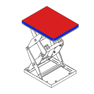 Plate-forme élévatrice hydraulique personnalisée utilisée pour le levage en usine de <span class=keywords><strong>plaques</strong></span> d'acier Table élévatrice pour charges lourdes - Product Image 3