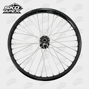 Jeu de roues <span class=keywords><strong>AX</strong></span> Sur-Ron Light Bee X LBX 19/16 pouces, stabilité améliorée, pour la conduite sur sentier et tout-terrain, jantes en aluminium, ajustement direct, robustes - Product Image 6