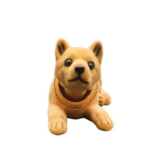 Tùy Chỉnh Xe Bảng Điều Khiển Trang Trí Nội Thất Trang Trí Nội Thất Con Chó Đồ Trang Trí Bobblehead Nhựa Thủ Công Mỹ Nghệ Động Vật Bức Tượng