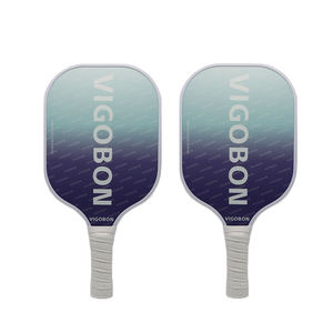 Raquette de pickleball en fibre de verre à pagaie <span class=keywords><strong>portable</strong></span> avec LOGO personnalisé, styles variés <span class=keywords><strong>pour</strong></span> équipement d'entraînement, fabriquée en Chine - Product Image 1