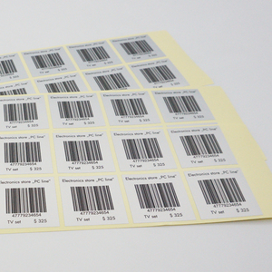 Étiquette de code-barres personnalisée bon marché <span class=keywords><strong>Skyline</strong></span>, autocollant de code QR - Product Image 3