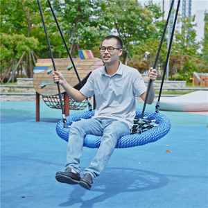 Aire De <span class=keywords><strong>Jeux</strong></span> balançoire Chaise Équipement De Plein Air Enfants Jouent Jeu Éducatif Enfants Glissière Noir Enfants Balançoires Intérieures En <span class=keywords><strong>Bois</strong></span> - Product Image 4