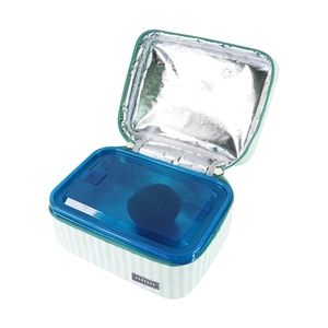 Sacs de maquillage de voyage à double couche personnalisés pour femmes et filles, étui de transport en toile pour cosmétiques, sac de rangement pour cosmétiques, sac de maquillage pour femmes - Product Image 5