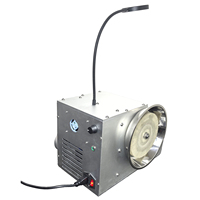 Machine à polir les pierres précieuses en acier inoxydable 220V, équipement de polissage de bijoux
