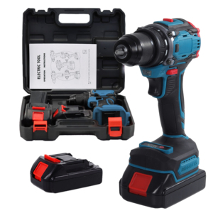 สว่านโรตารี่ไร้สาย 21V มอเตอร์ลิเธียม ชุดเครื่องมือไขควง - Product Image 1