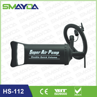 Offre Spéciale main pompe à air pour matelas d'air, lit d'air, anneau de natation etc produits GONFLABLES en PVC HS-112 2x 0.7L double action