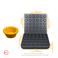 Nouvelle presse à tartelettes ronde allemande Deutstandard 47_29 mm 30 trous, machine à mini-tartelettes, acier inoxydable 304, 110/220V