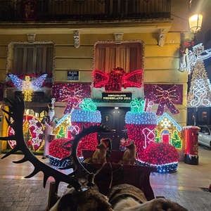 Décoration de Noël commerciale extérieure, grandes bottes de Père Noël 3D à LED pour la décoration de Noël en extérieur - Product Image 5