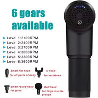 JAMOOZ JMZ-320 OEM Pistolet de massage professionnel avec contrôle de la synchronisation Masseur électrique à percussion pour tissus profonds