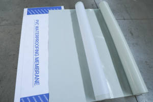 Membrana impermeable de techo de PVC de alta calidad, membrana de Lámina impermeabilizante para techos de PVC Flexible reforzada - Product Image 3