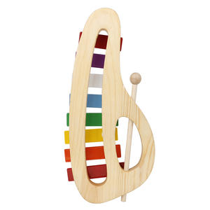 Xilófono portátil Orff de 8 notas, juego de xilófono de placa de aluminio, instrumento de percusión para aprendizaje temprano de música - Product Image 5