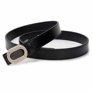 Cinture di cuoio all'ingrosso delle donne della fabbrica <span class=keywords><strong>per</strong></span> i pantaloni dei Jeans vestiti con la lega di moda con fibbia del perno di cuoio delle signore <span class=keywords><strong>cintura</strong></span> - Product Image 6