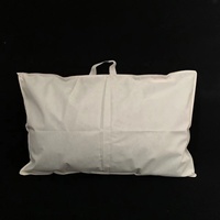 Drap de lit/rideau Non tissé Transparent, sacs d'emballage en PVC avec fermeture éclair,