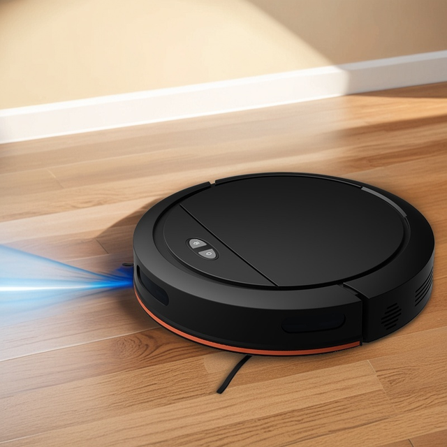 Hotel Commercial Smart Cleaning Robot Vacuum Mop App Control Lightweight Anti Fall Automatic Home Robot